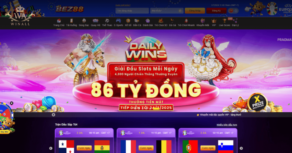 BEZ88 – Đỉnh Cao Cá Cược Thể Thao, Casino & Game Uy Tín