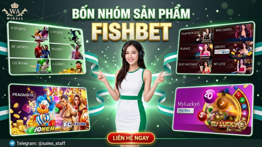 Phân Loại Bốn Nhóm Sản Phẩm FISHBET